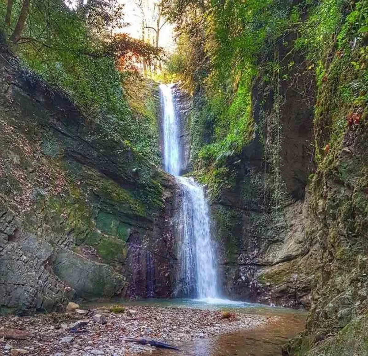 Cascade de Darnu, Nowshahr