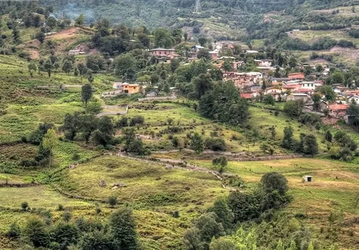 Village d'Aghuz Darreh de Galugah