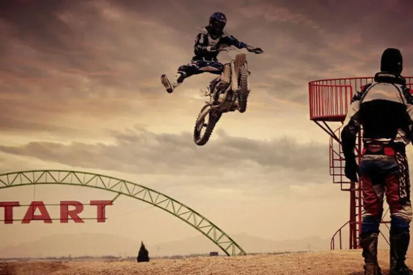 Pista de motos de Shahin Shahr