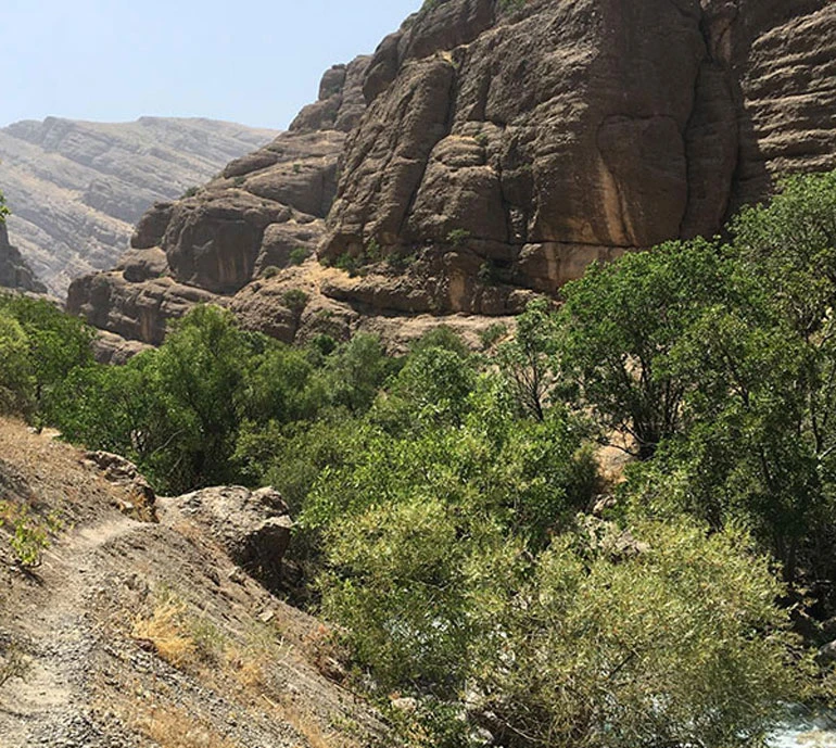 穆特戈尔帕伊甘先知萨利赫的烧焦洞穴