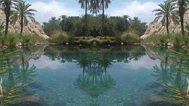 چشمه سبز پوشان حاجی آباد 