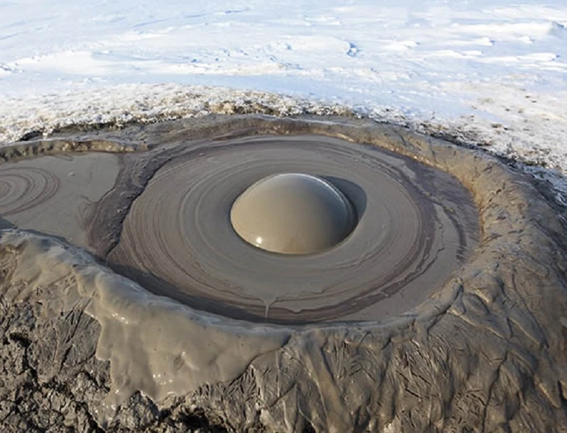 گل فشان های گتان و بونجی بندر جاسک