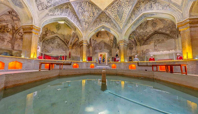 Mosquée, bain et bazar Vakil de Chiraz