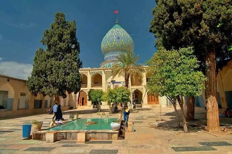 Imamzadeh Ali ibn Hamzeh, le tombeau de Shah Mir Ali ibn Hamzeh ibn Musa al-Kadhim, Chiraz