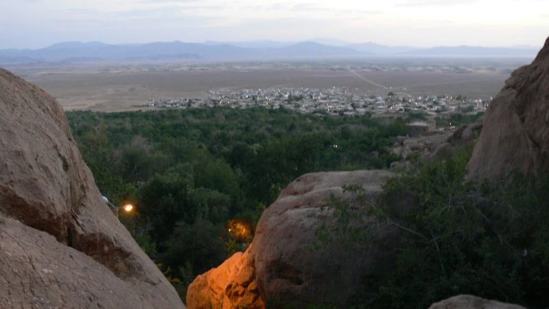 Dorf Dahmavard, Benab-Gebiet, Neyriz